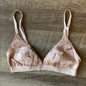 Topshop Floral Bralette